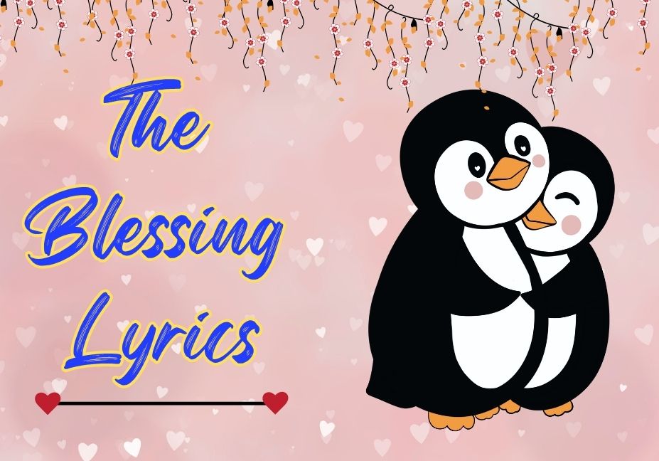 A serene sunrise with hands lifted in prayer, symbolizing faith, peace, and divine blessings inspired by The Blessing Lyrics.