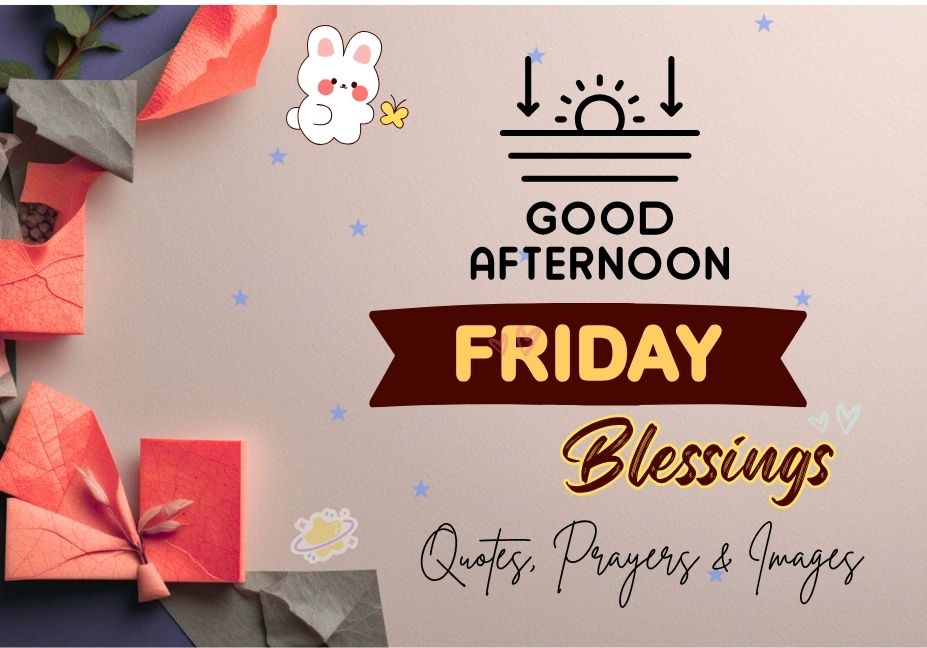 Friday Afternoon Blessings with yellow wildflowers in a golden field at sunset