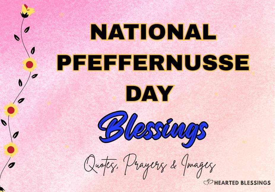 National Pfeffernusse Day illustration featuring traditional German spice cookies, festive holiday background, and warm seasonal decorations